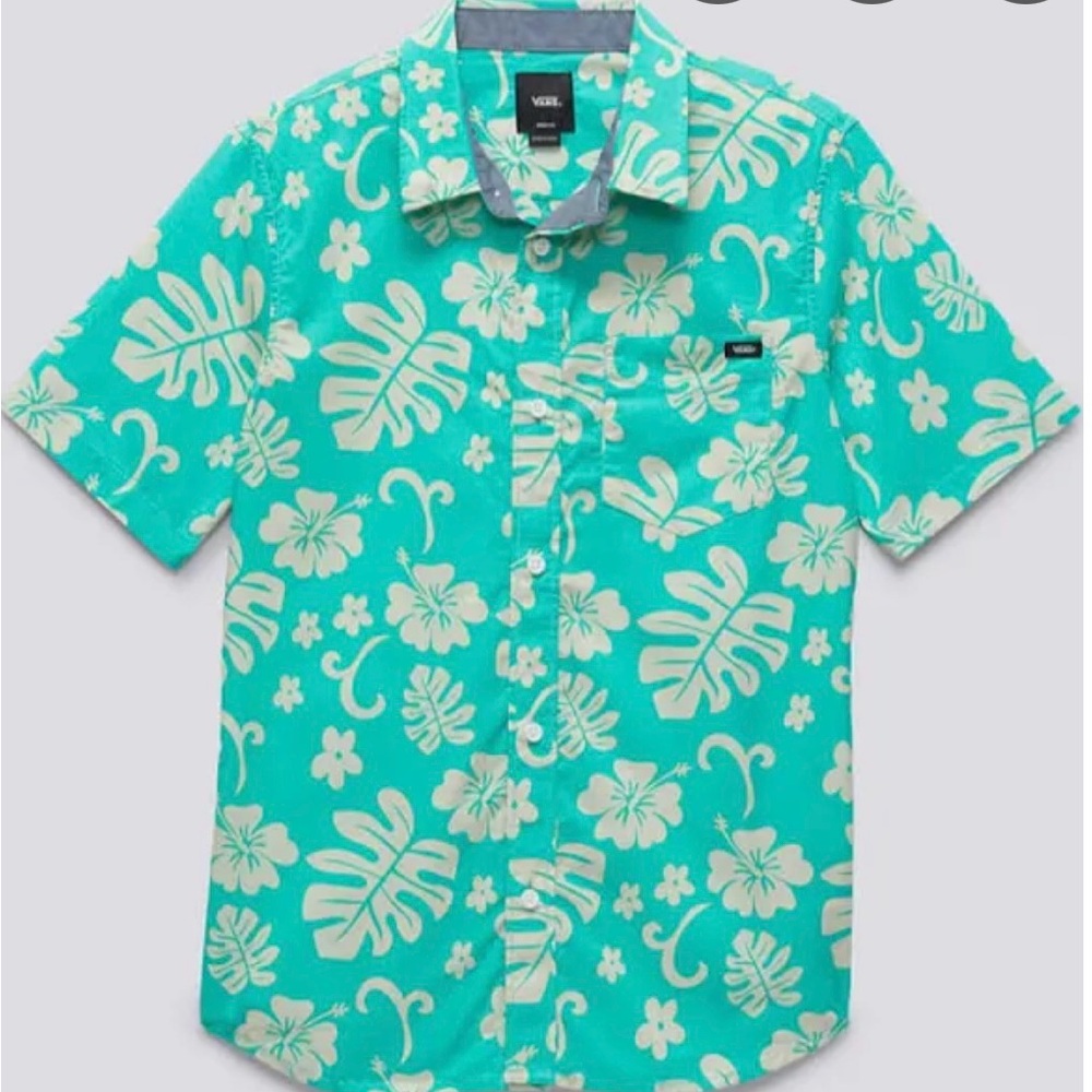 Vans boys always aloha Hawaiian shirt